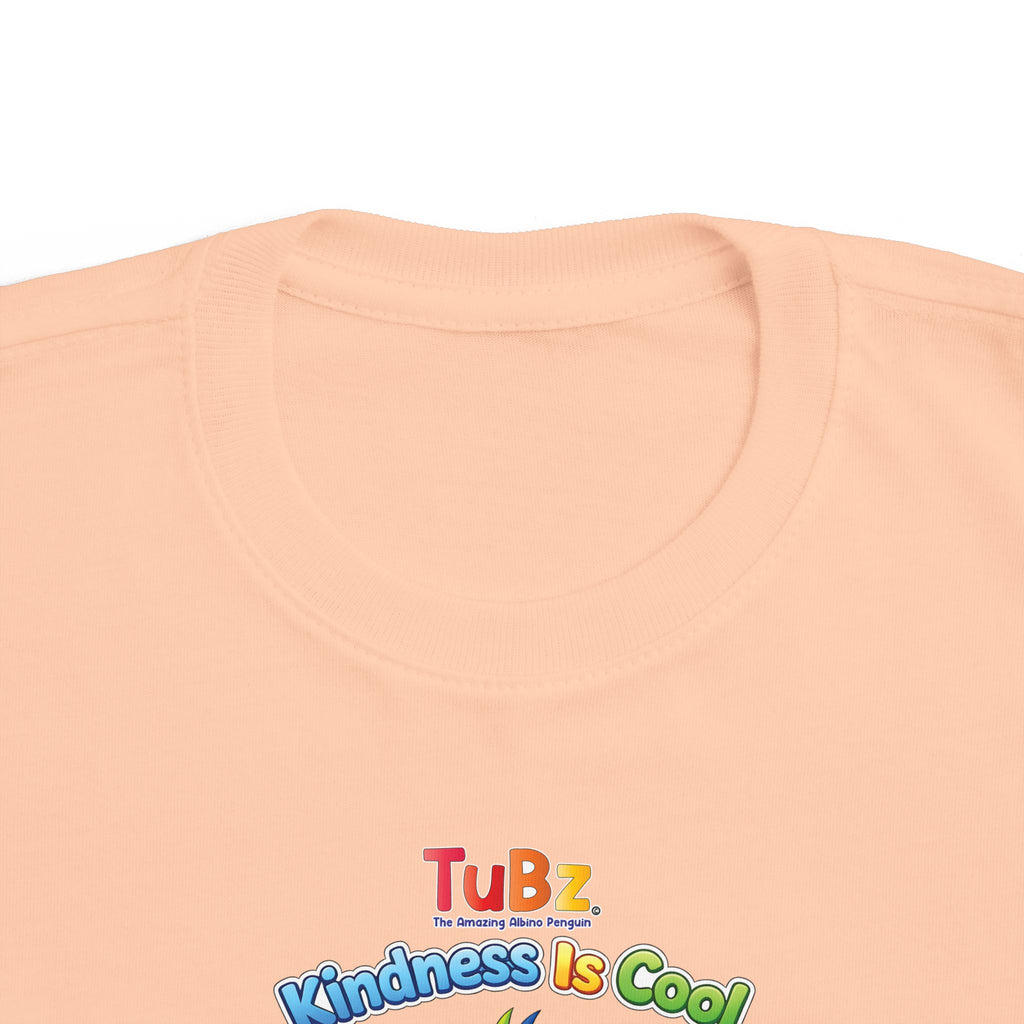 TuBz™ "Kindness Is Cool" Kids T-Shirt - Positive Message Graphic Tee | Smile Universe TuBz4Kidz