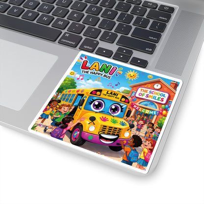 Lani™ Kiss-Cut Stickers – "Let's Sing Happiness Together!" Graphic