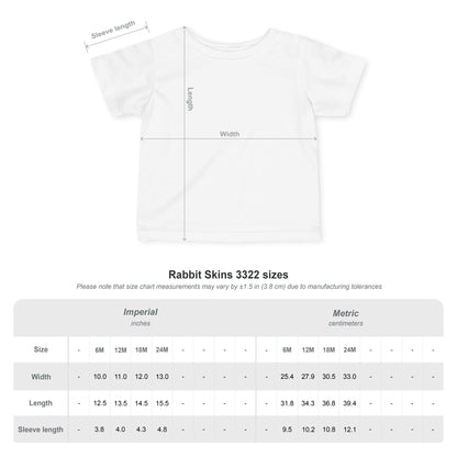 Panz™ Infant Fine Jersey Tee – "Differently Amazing & Loudly Autistic!" Graphic | Smile Universe Collection