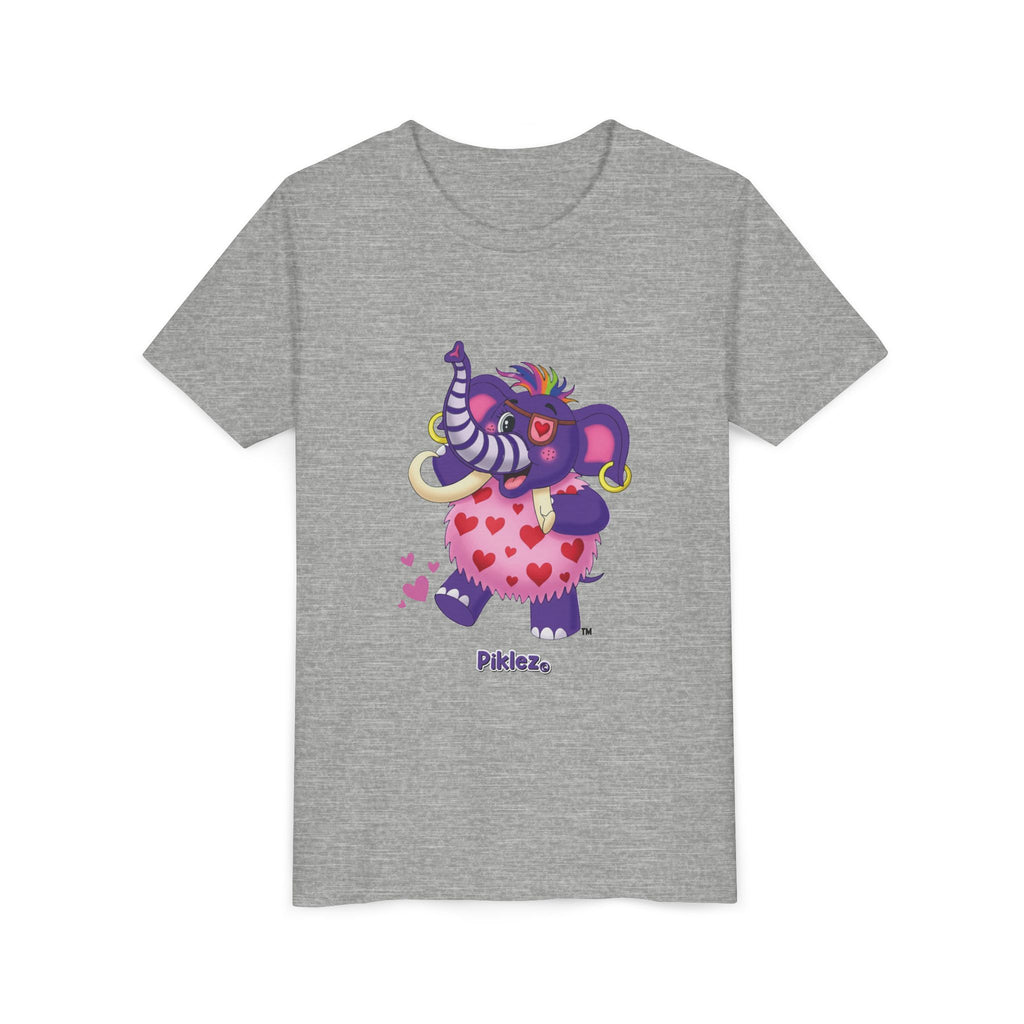 Piklez™ Youth Short Sleeve Tee – "Full of Love!" Graphic Shirt | Smile Universe Collection