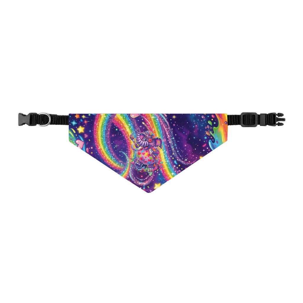 Piklez™ Pet Bandana Collar – "Full of Love!" Graphic | Smile Universe Collection