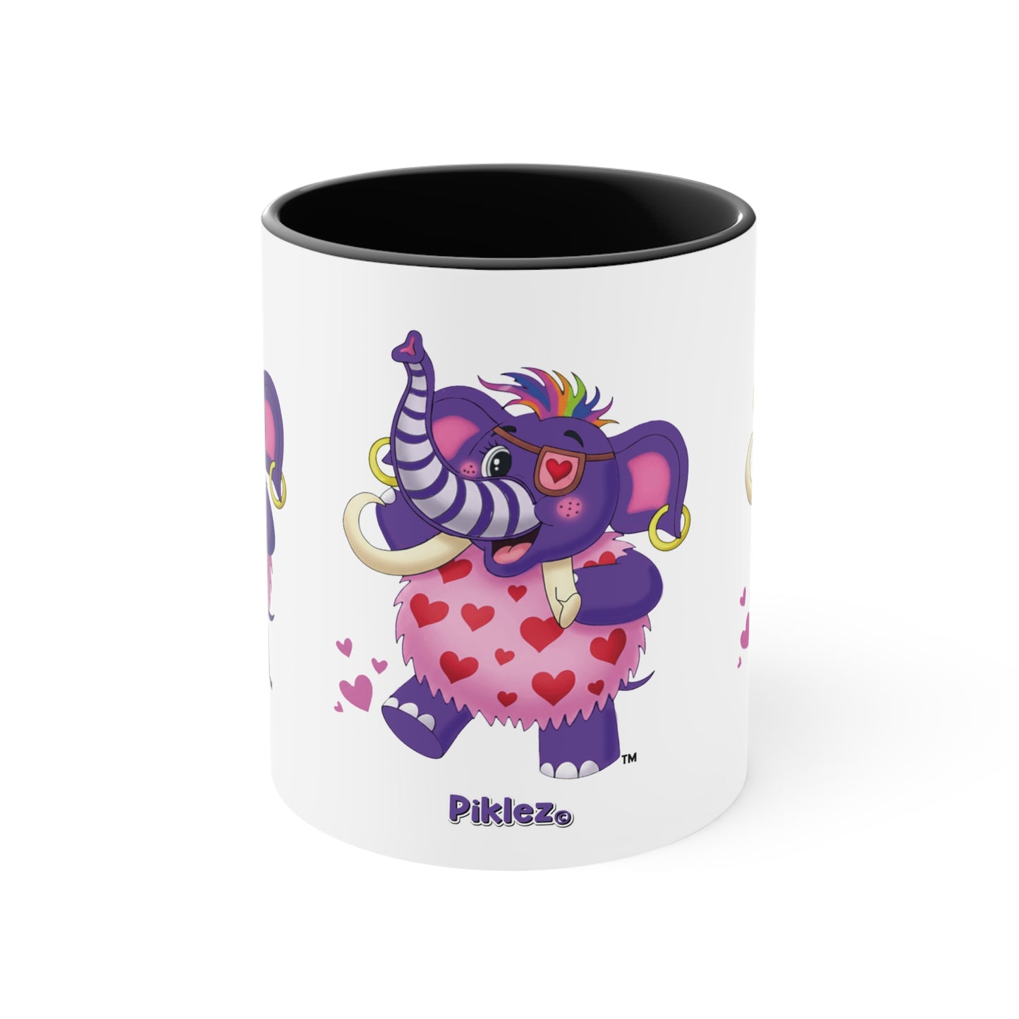 Piklez™ Accent Mug – "Full of Love!" Graphic | Smile Universe Collection