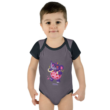 Piklez™ Infant Baby Rib Bodysuit – "Full of Love!" Graphic | Smile Universe Collection