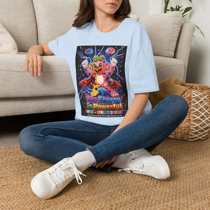 Panz™ Unisex Softstyle T-Shirt  for Adult– "My Energy is Powerful" Graphic Tee | Smile Universe Collection