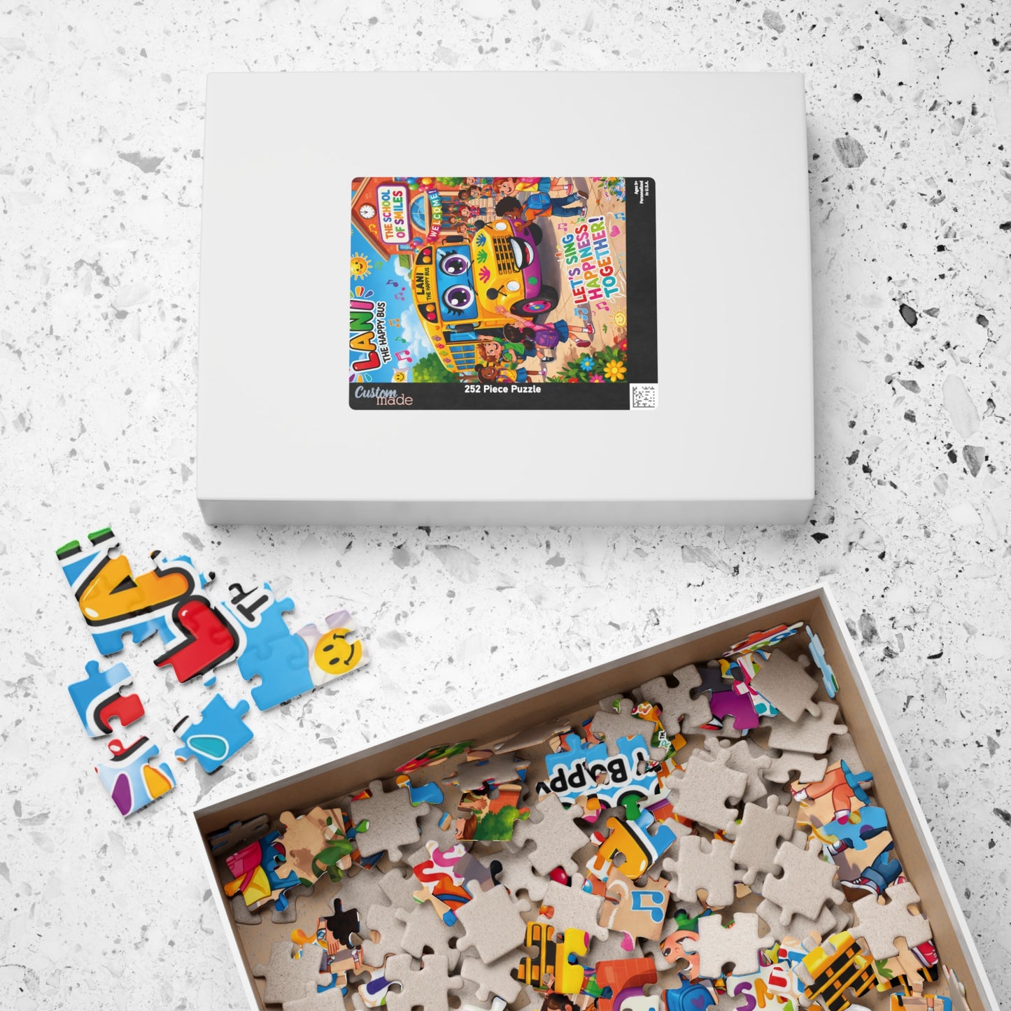 Lani™ Puzzle (110, 252, 520 & 1014-piece) – "Let's Sing Happiness Together!" Graphic