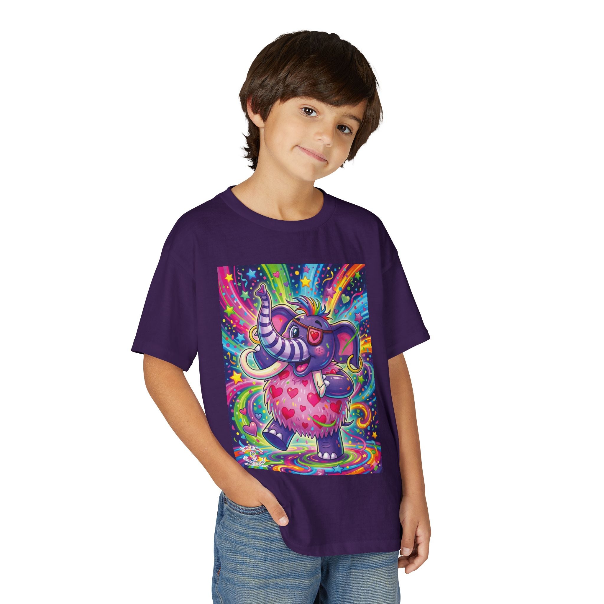 Piklez™ Youth DryBlend® T-Shirt – "Born to Celebrate!" Graphic Shirt | Smile Universe Collection