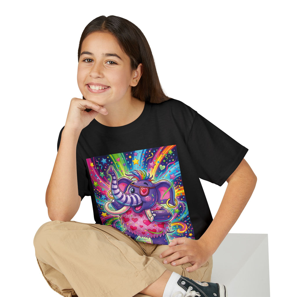 Piklez™ Youth DryBlend® T-Shirt – "Born to Celebrate!" Graphic Shirt | Smile Universe Collection