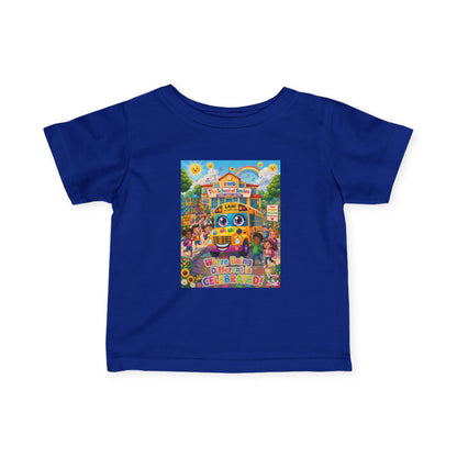 Lani™ Infant Fine Jersey Tee – "Where Being Different is CELEBRATED!" Graphic Shirt
