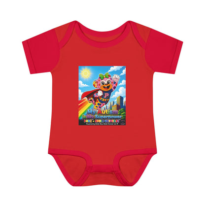 Panz™ Infant Baby Rib Bodysuit – "My Autism is My Superpower" Graphic | Smile Universe Collection