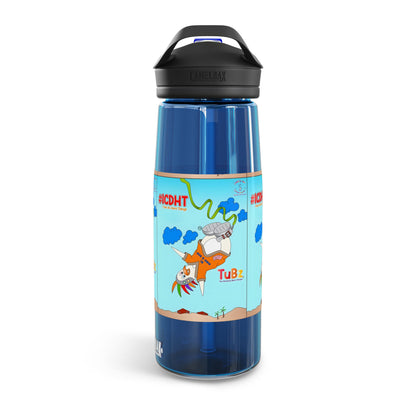 TuBz™ "I Can Do Hard Things" CamelBak Eddy® Kids Water Bottle - Spill-Resistant School Bottle