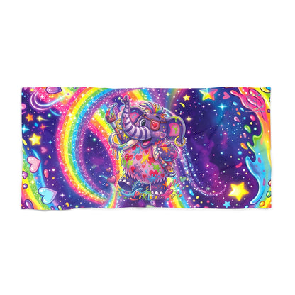 Piklez™ Beach Towel – "Magic Paint!" Graphic | Smile Universe Collection