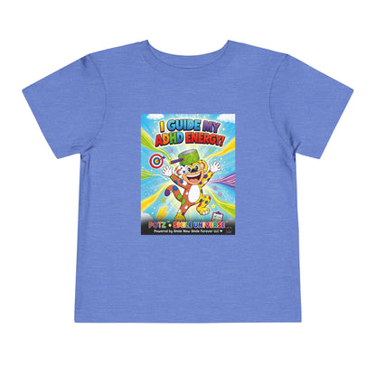 Potz™ Toddler Short Sleeve Tee – "I Guide My ADHD Energy!" Graphic Tee | Smile Universe Collection