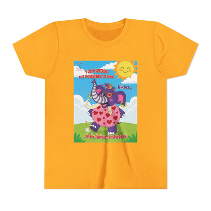 Piklez™ Kids T-Shirt Youth Tee – “Destined to Shine” Graphic Tee | Smile Universe Collection