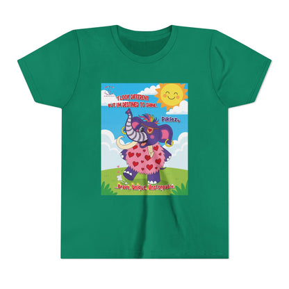 Piklez™ Kids T-Shirt Youth Tee – “Destined to Shine” Graphic Tee | Smile Universe Collection