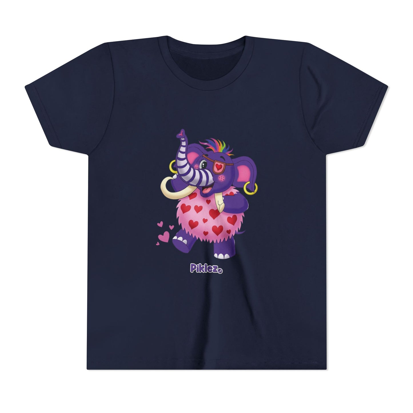 Piklez™ Youth Short Sleeve Tee – "Full of Love!" Graphic Shirt | Smile Universe Collection