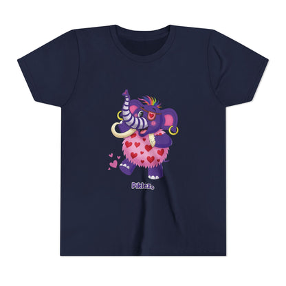 Piklez™ Youth Short Sleeve Tee – "Full of Love!" Graphic Shirt | Smile Universe Collection