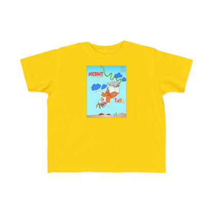 TuBz™ "I Can Do Hard Things" Toddler T-Shirt | Toddler's Fine Jersey Tee  - Positive Kids Graphic Tee
