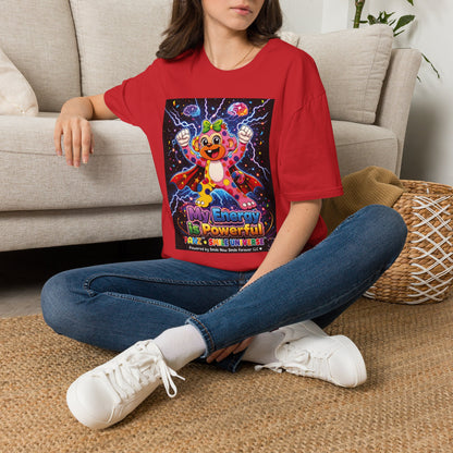 Panz™ Unisex Softstyle T-Shirt  for Adult– "My Energy is Powerful" Graphic Tee | Smile Universe Collection