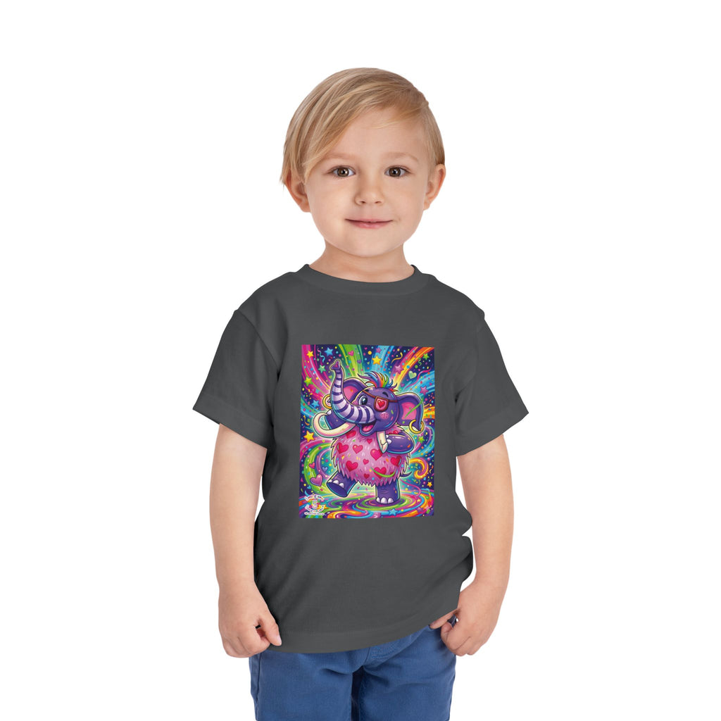 Piklez™ Toddler Short Sleeve Tee – "Born to Celebrate!" Graphic Shirt | Smile Universe Collection