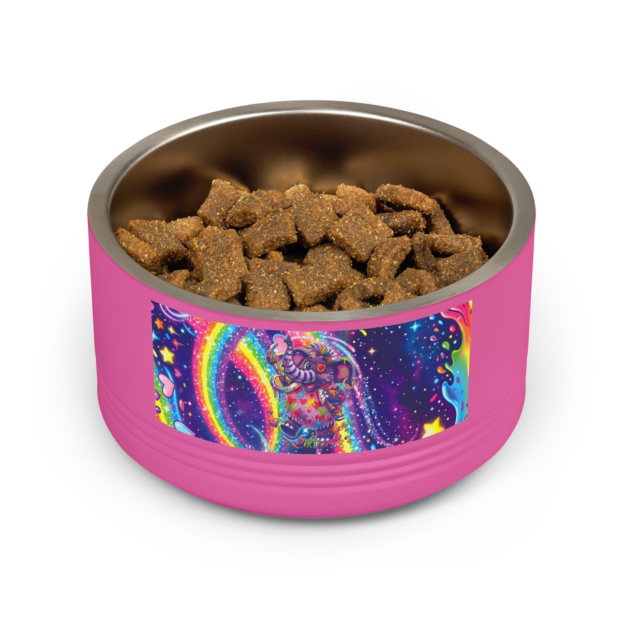 Piklez™ Pet Bowl 18oz – "Magic Paint!" Graphic | Smile Universe Collection