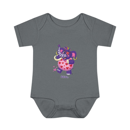 Piklez™ Infant Baby Rib Bodysuit – "Full of Love!" Graphic | Smile Universe Collection