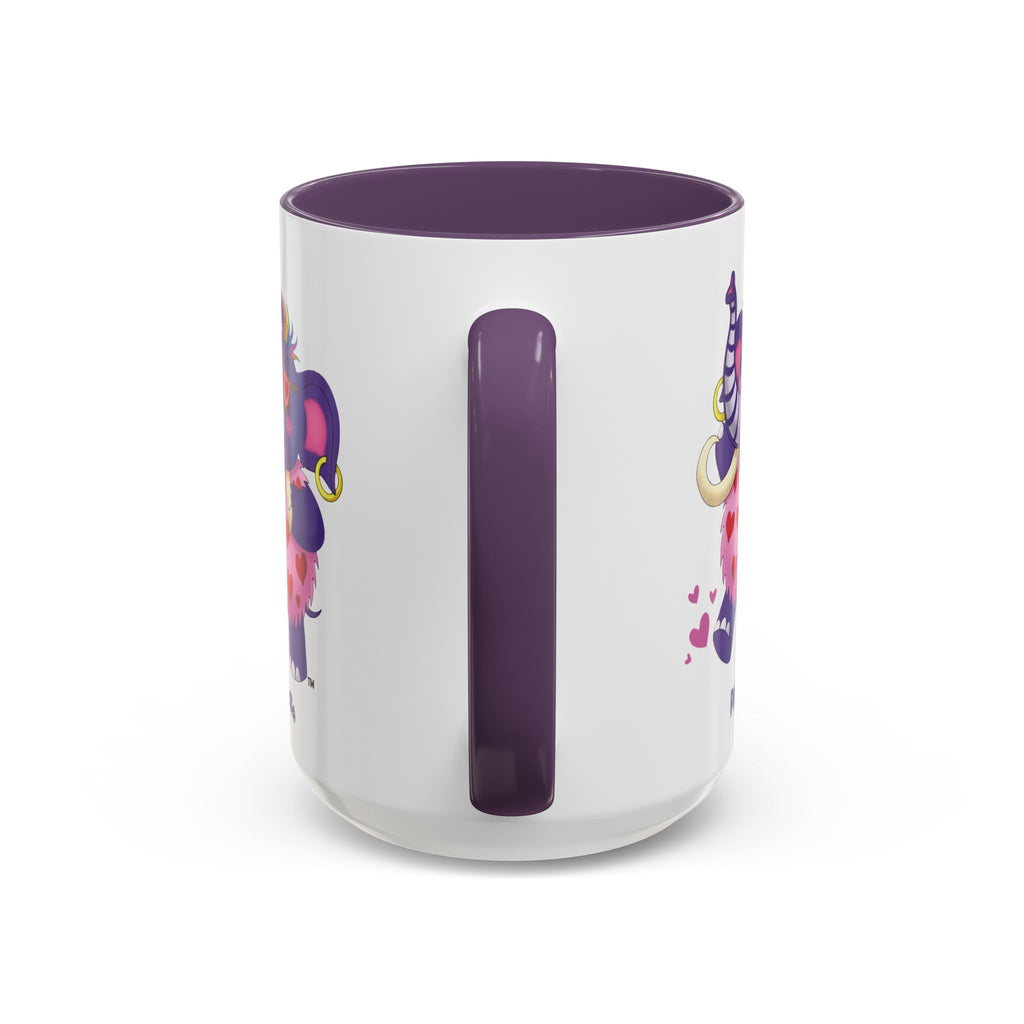 Piklez™ Accent Coffee Mug (11oz & 15oz) – "Full of Love!" Graphic | Smile Universe Collection