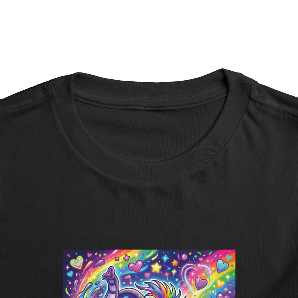 Piklez™ Toddler Short Sleeve Tee – "Magic Paint!" Graphic Shirt | Smile Universe Collection