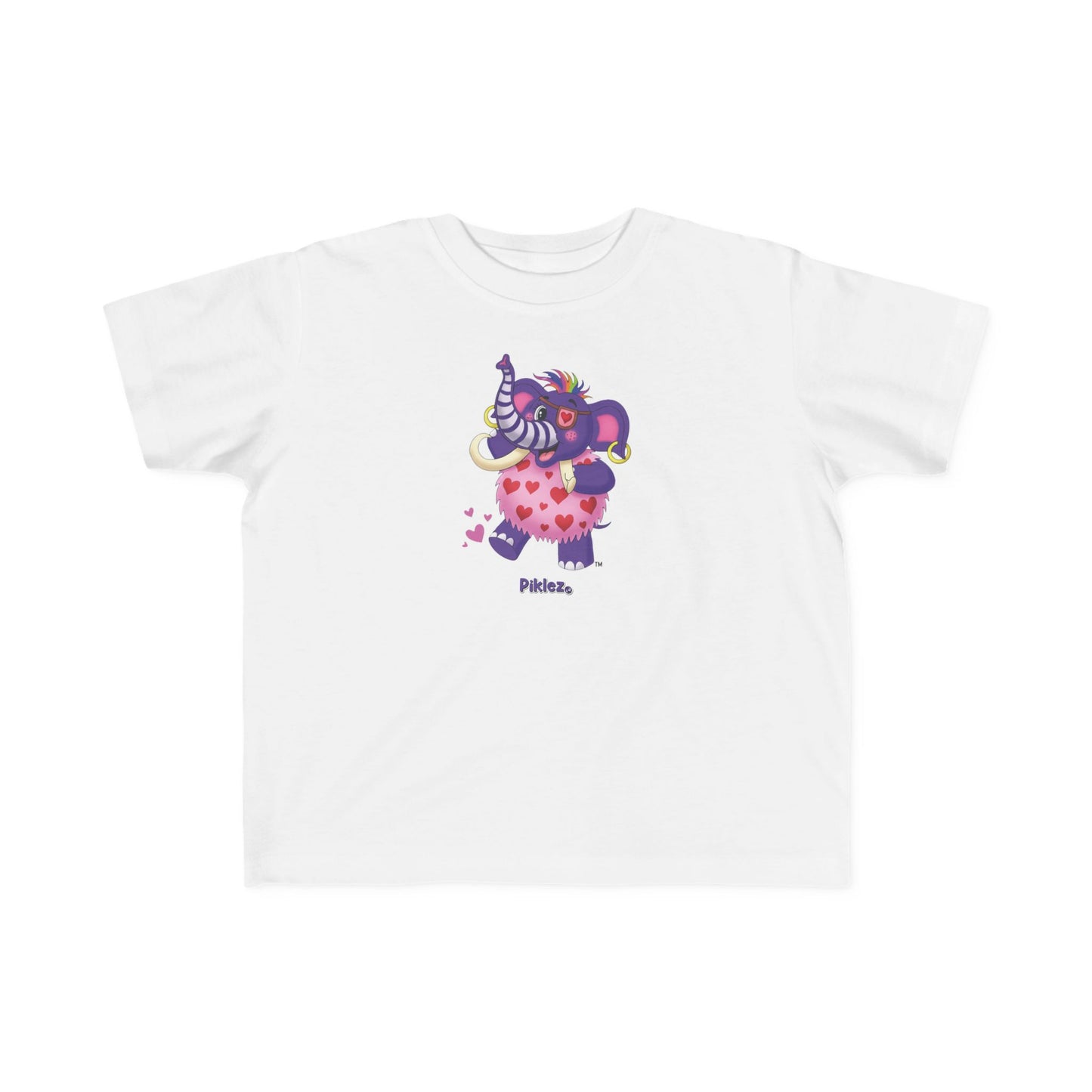 Piklez™ Toddler's Fine Jersey Tee – "Full of Love!" Graphic Shirt | Smile Universe Collection