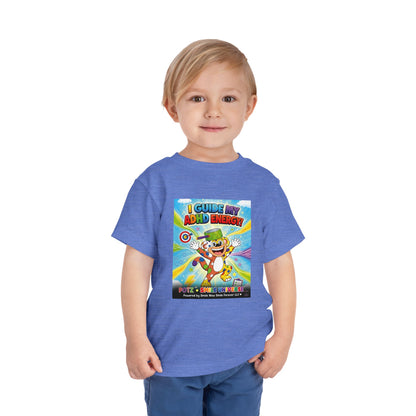 Potz™ Toddler Short Sleeve Tee – "I Guide My ADHD Energy!" Graphic Tee | Smile Universe Collection