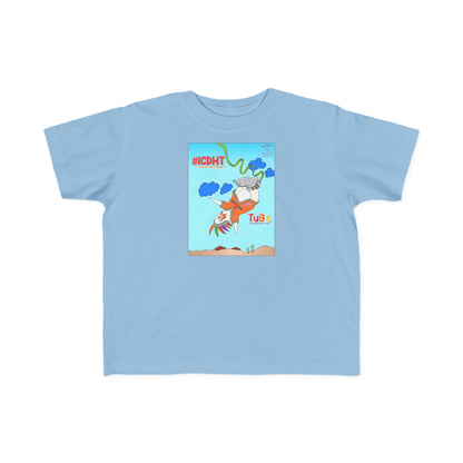 TuBz™ "I Can Do Hard Things" Toddler T-Shirt | Toddler's Fine Jersey Tee  - Positive Kids Graphic Tee
