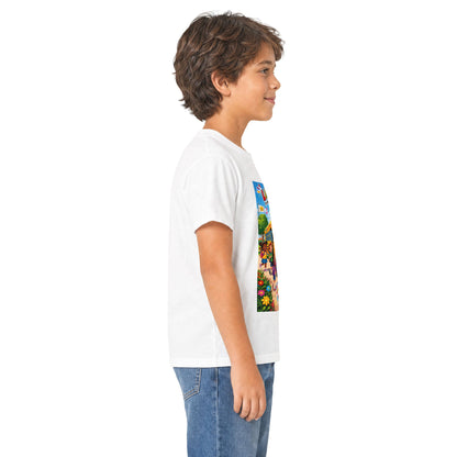 Lani™ Kids Softstyle Tee – "Let's Sing Happiness Together!" Graphic