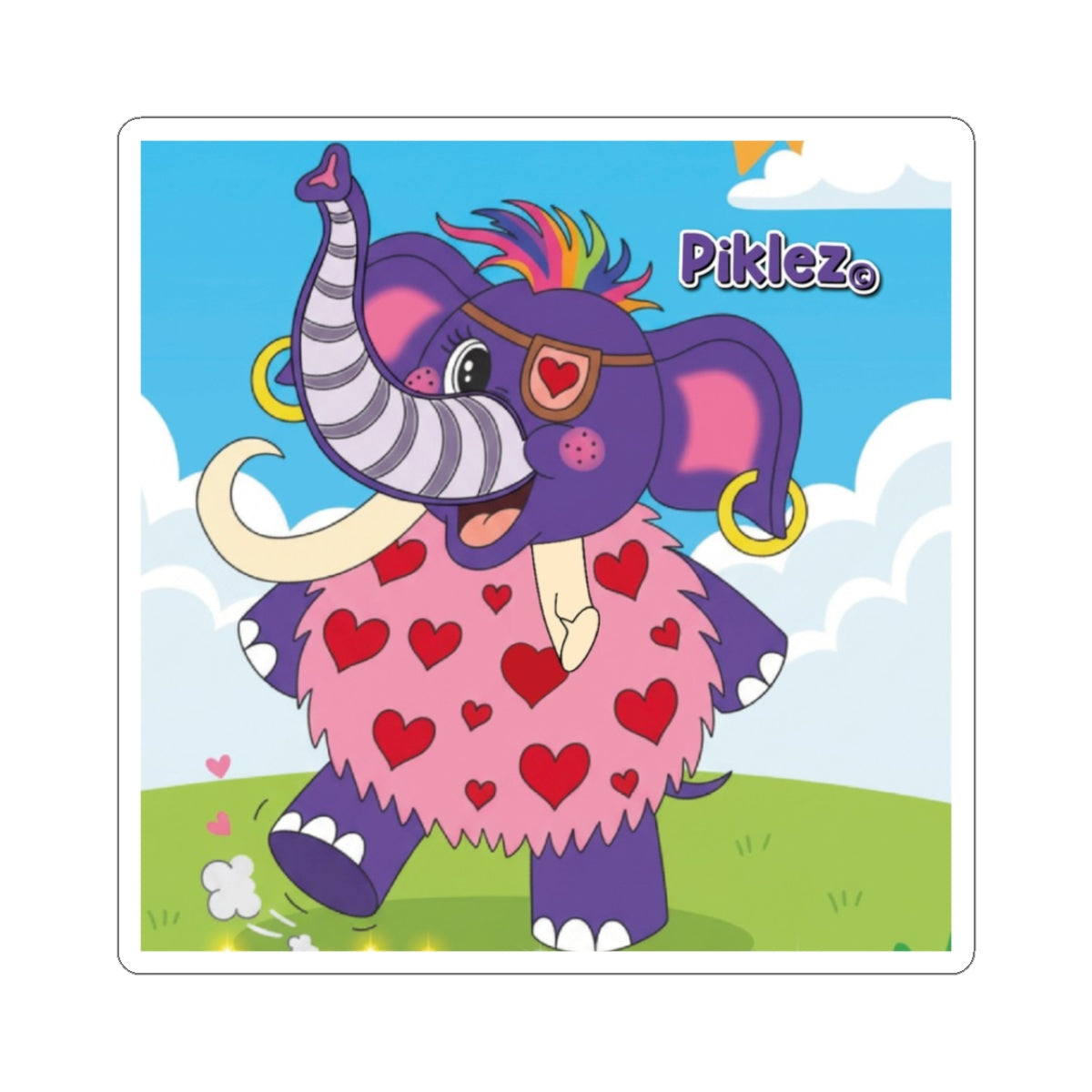 Piklez™ Kiss-Cut Sticker – Vinyl Decal | Smile Universe Collection