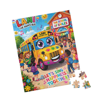 Lani™ Puzzle (110, 252, 520 & 1014-piece) – "Let's Sing Happiness Together!" Graphic