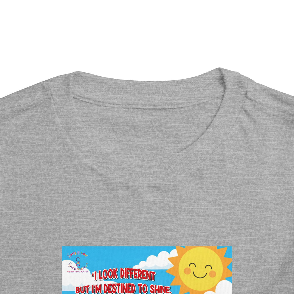 Piklez™ Toddler Tee – “Destined to Shine” Graphic Shirt | Smile Universe Collection