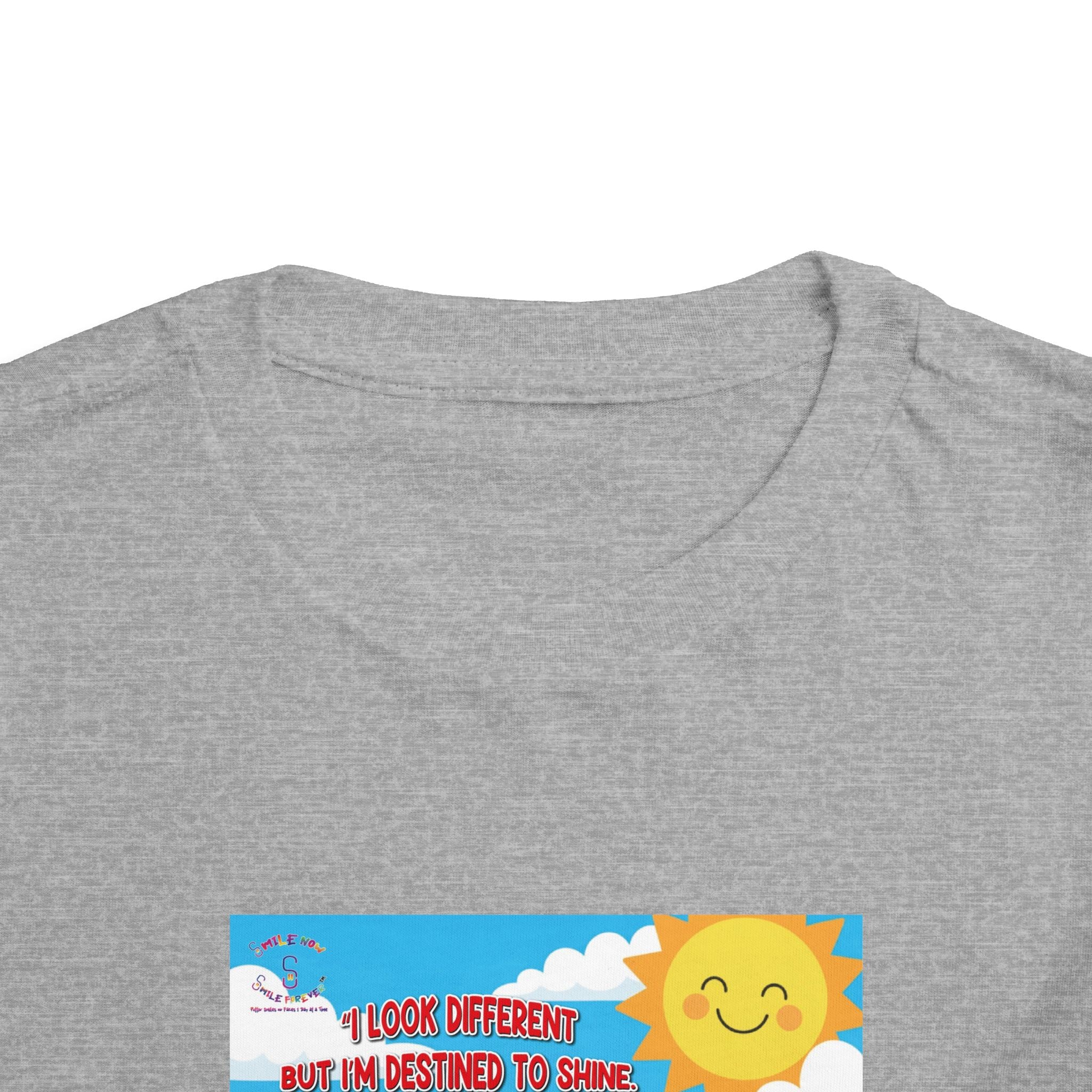 Piklez™ Toddler Tee – “Destined to Shine” Graphic Shirt | Smile Universe Collection