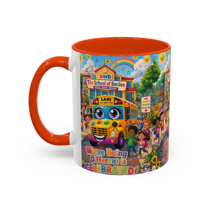 Lani™ Colorful Mug (11oz & 15oz) – "Where Being Different is CELEBRATED!" Graphic
