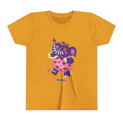 Piklez™ Youth Short Sleeve Tee – "Full of Love!" Graphic Shirt | Smile Universe Collection