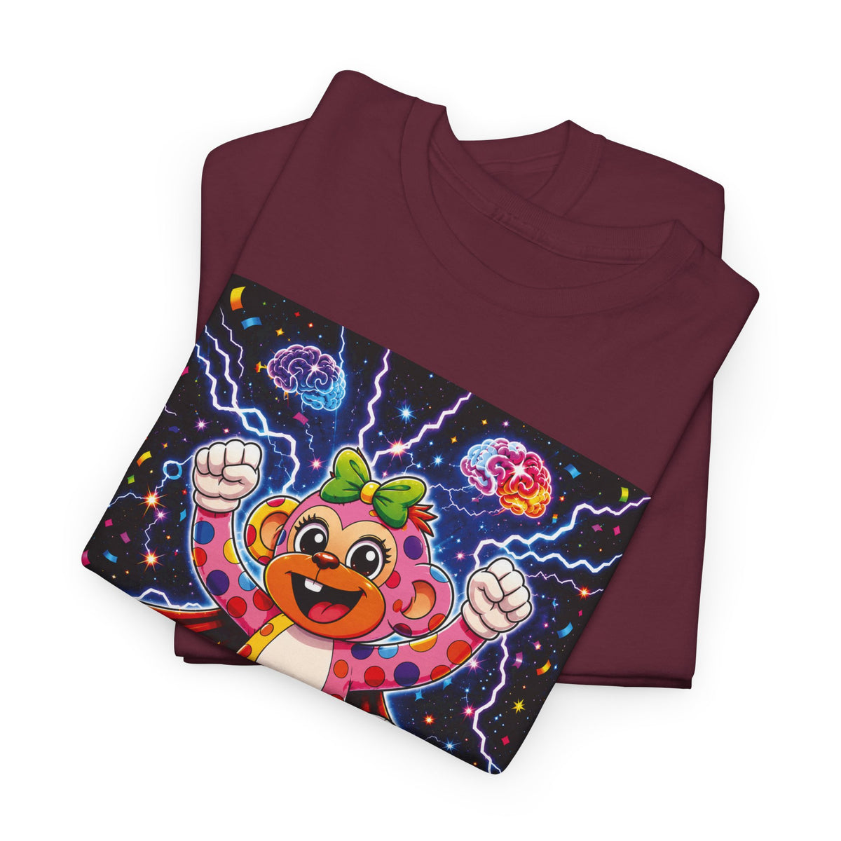 Panz™ Unisex Heavy Cotton™ Tee For Adult – "My Energy is Powerful" Graphic Tee | Smile Universe Collection