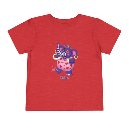 Piklez™ Toddler Short Sleeve Tee – "Full of Love!" Graphic Shirt | Smile Universe Collection