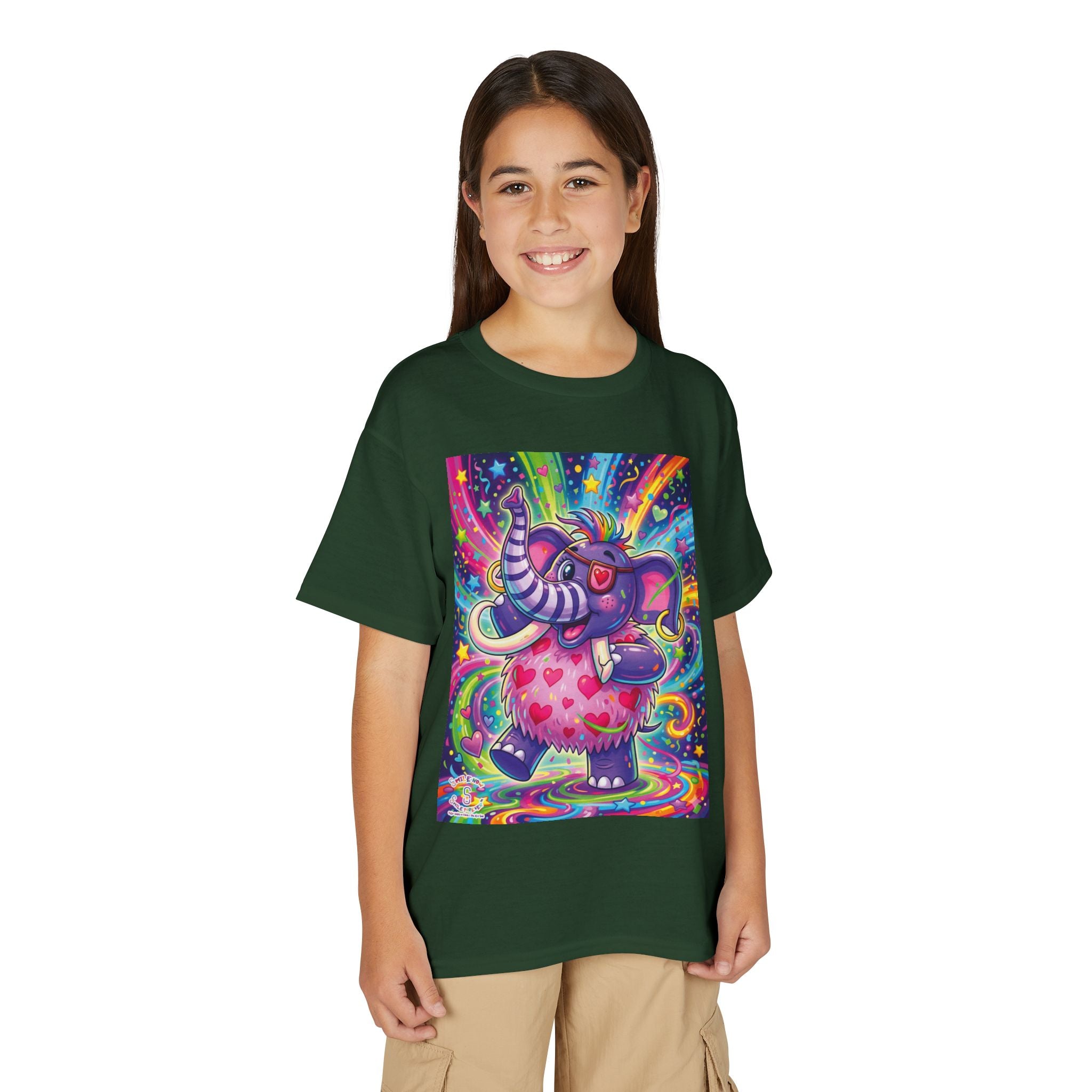 Piklez™ Youth DryBlend® T-Shirt – "Born to Celebrate!" Graphic Shirt | Smile Universe Collection