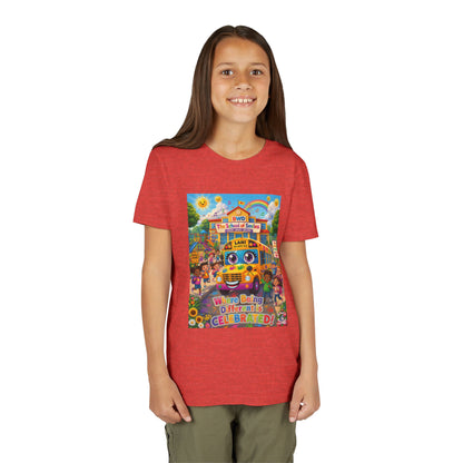 Lani™ Youth Short Sleeve Tee – "Where Being Different is CELEBRATED!" Graphic Shirt