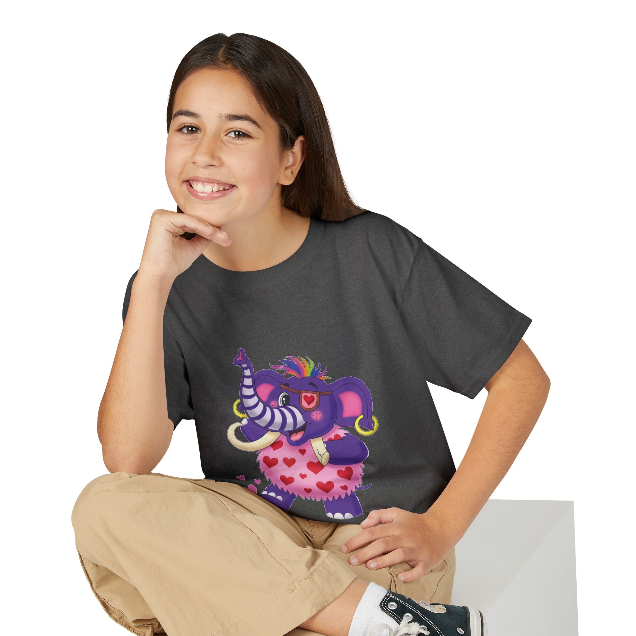 Piklez™ Youth DryBlend® T-Shirt – "Full of Love!" Graphic Shirt | Smile Universe Collection
