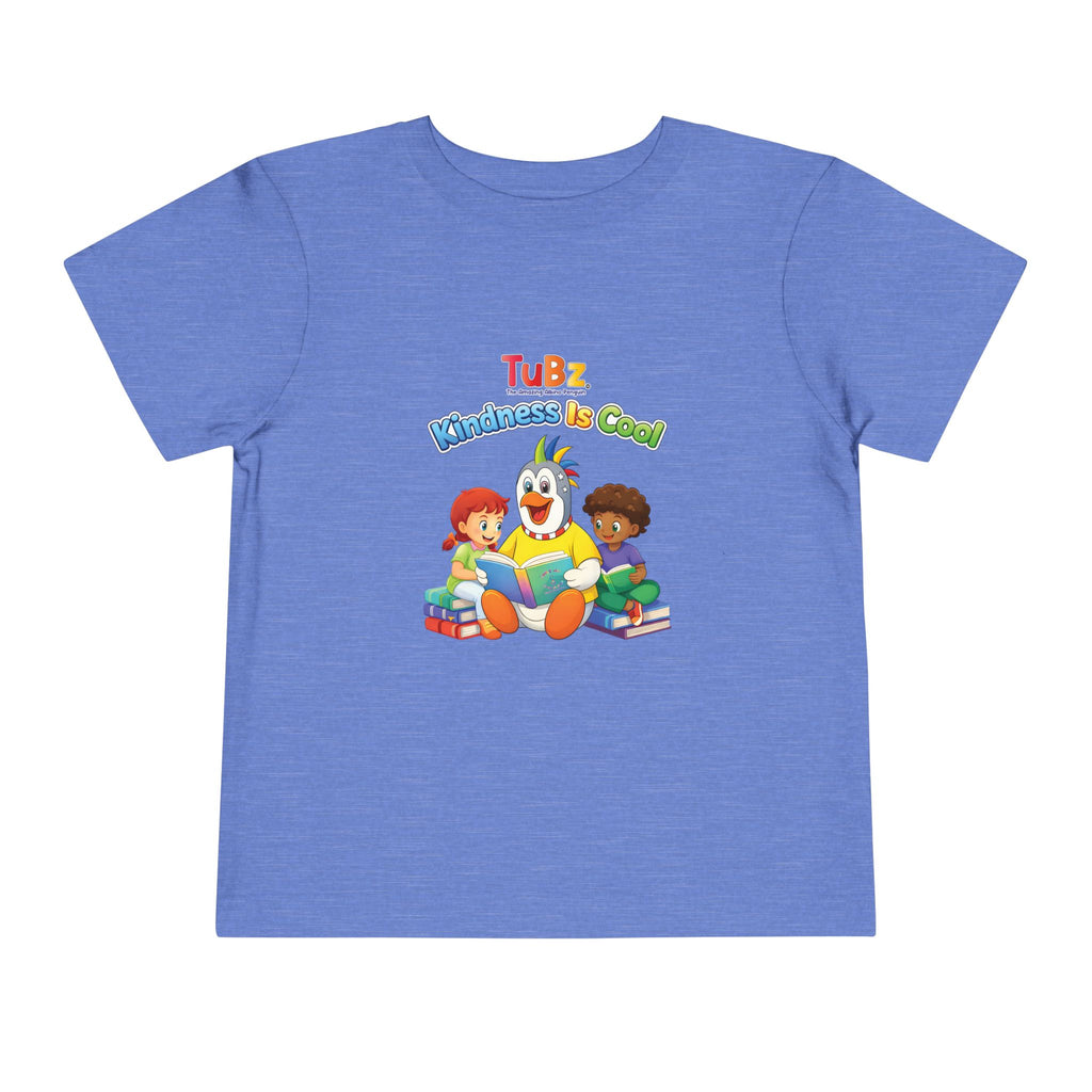 TuBz™ "Kindness Is Cool" Kids T-Shirt - Positive Message Graphic Tee | Smile Universe TuBz4Kidz