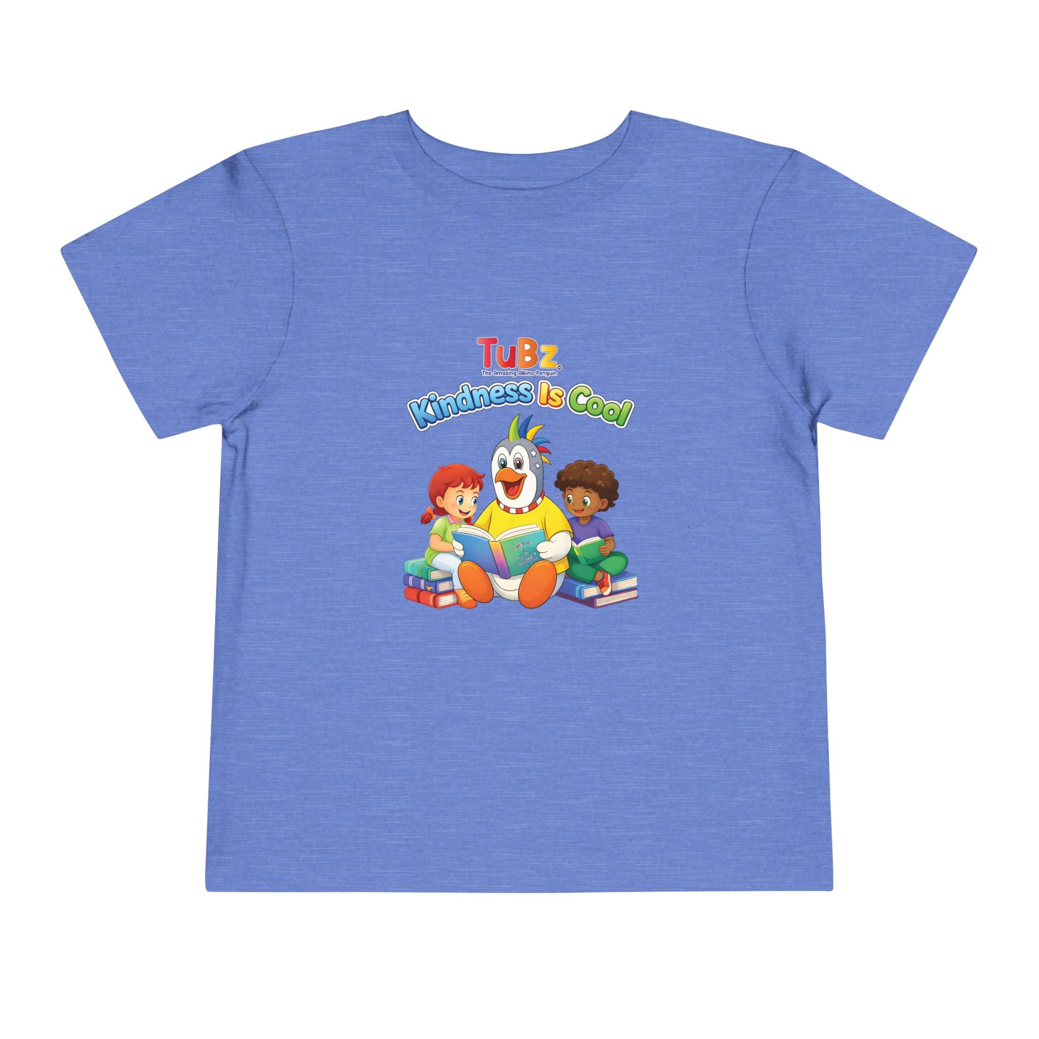 TuBz™ "Kindness Is Cool" Kids T-Shirt - Positive Message Graphic Tee | Smile Universe TuBz4Kidz