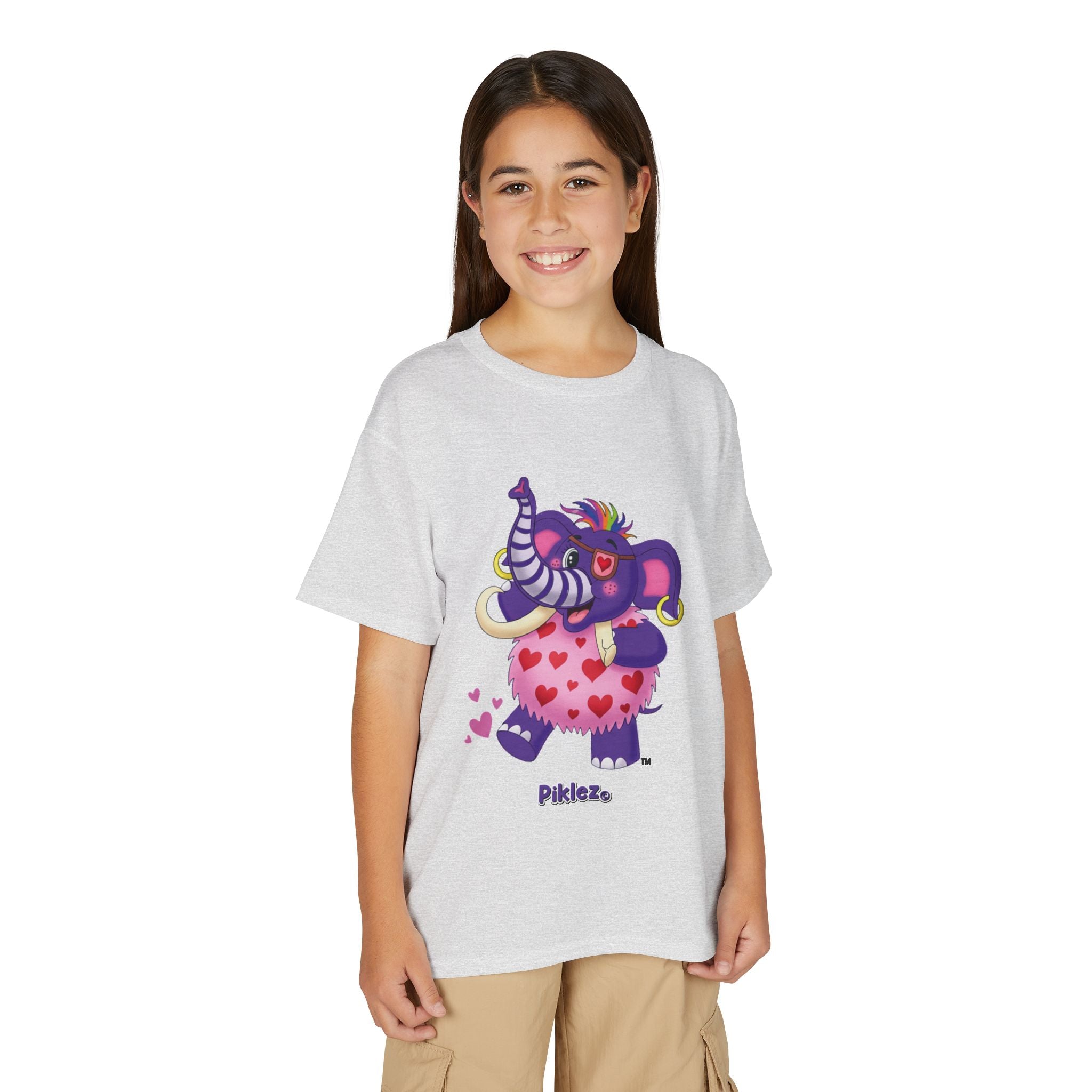 Piklez™ Youth DryBlend® T-Shirt – "Full of Love!" Graphic Shirt | Smile Universe Collection