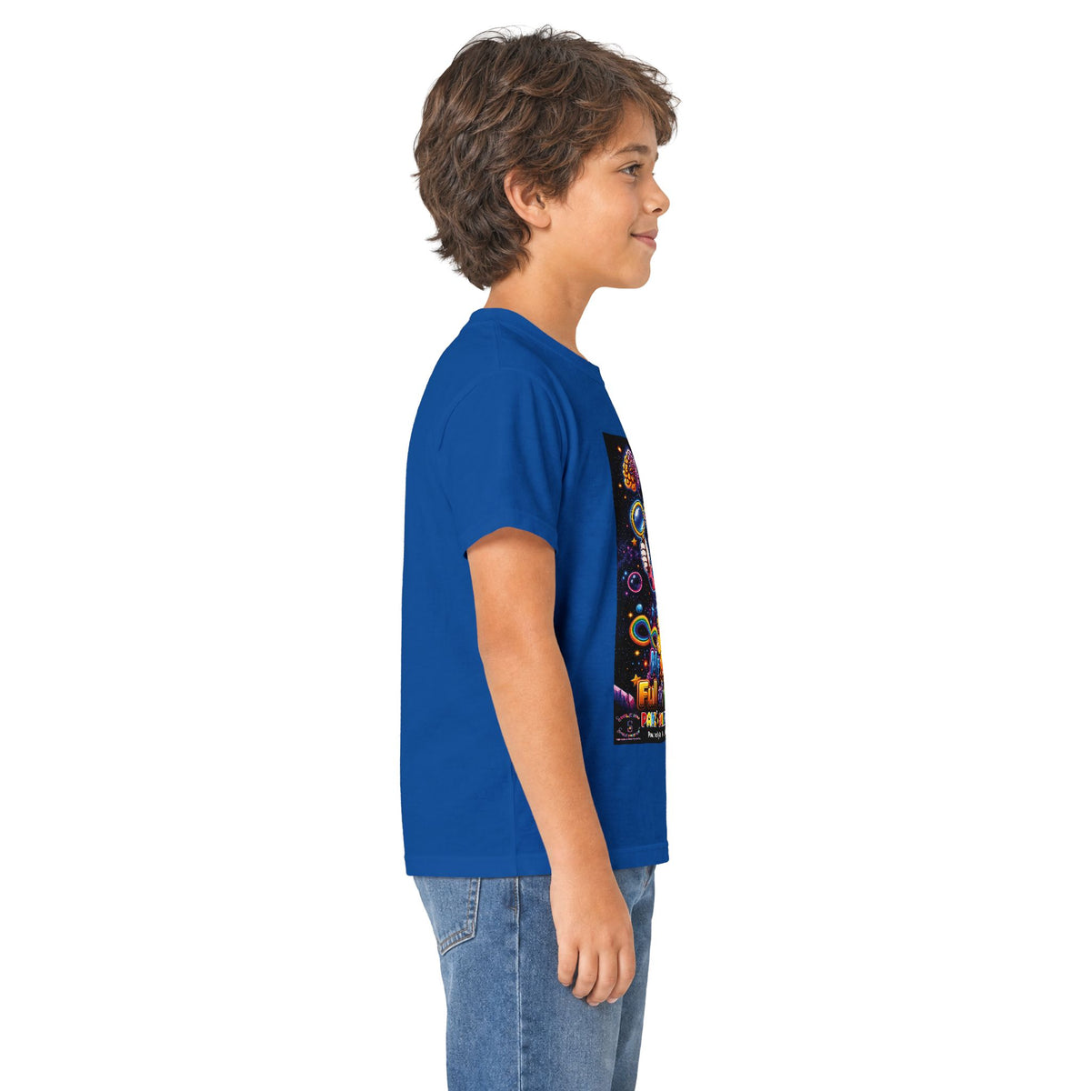 Panz™ Kids Softstyle Tee – "My Mind is Full of Magic" Graphic | Smile Universe Collection