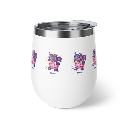 Piklez™ 12oz Copper Vacuum Insulated Cup – "Full of Love!" Graphic | Smile Universe Collection