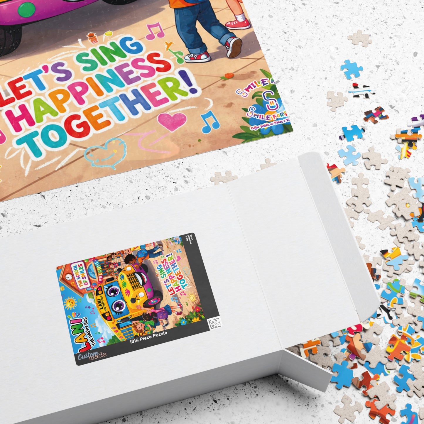Lani™ Puzzle (110, 252, 520 & 1014-piece) – "Let's Sing Happiness Together!" Graphic
