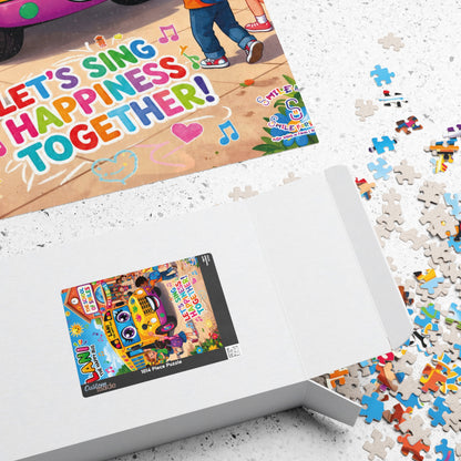 Lani™ Puzzle (110, 252, 520 & 1014-piece) – "Let's Sing Happiness Together!" Graphic