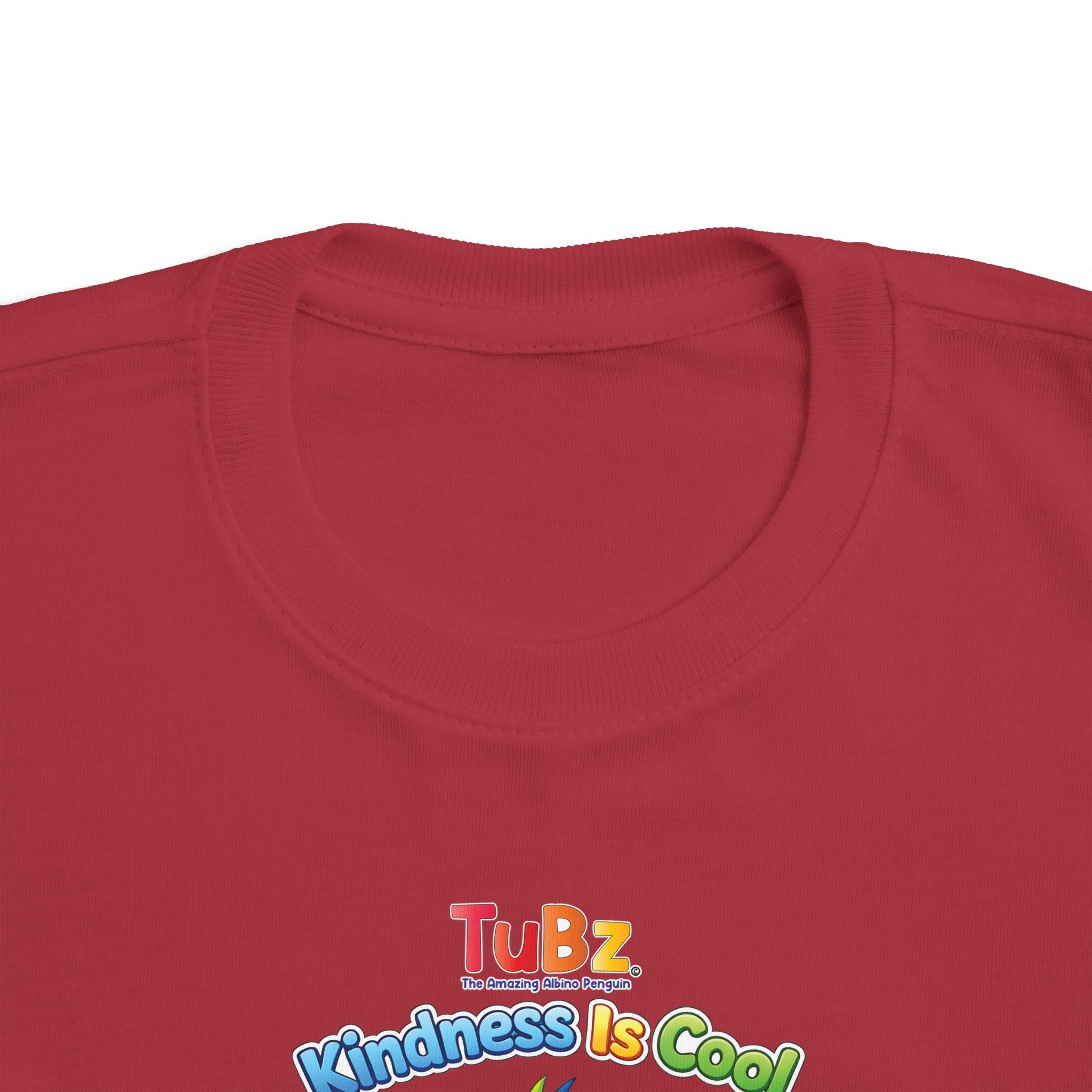 TuBz™ "Kindness Is Cool" Kids T-Shirt - Positive Message Graphic Tee | Smile Universe TuBz4Kidz